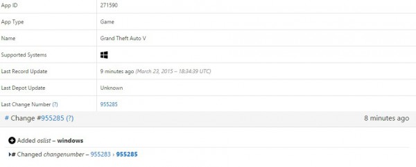 Разработка GTA 5 на ПК идет по плану - в Steam добавлена поддержка ОС Windows для GTA 5