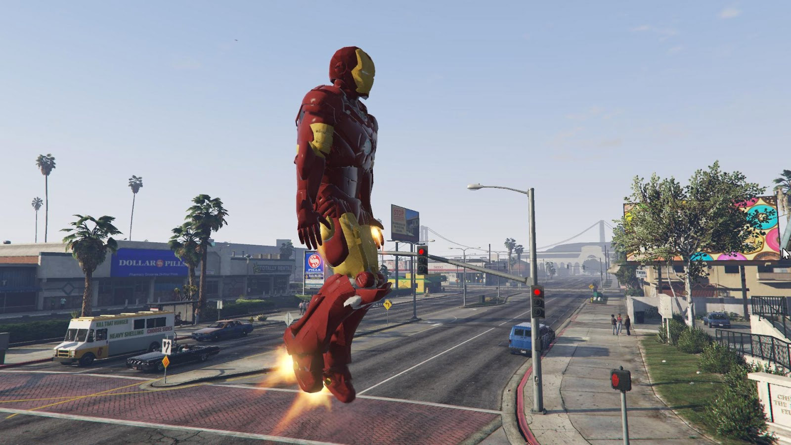 Вышла версия 2.0 для мода Iron Man под GTA 5