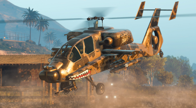 Новинки GTA Online: боевой вертолет Hunter, 16 новых гонок «Трансформации» и не только