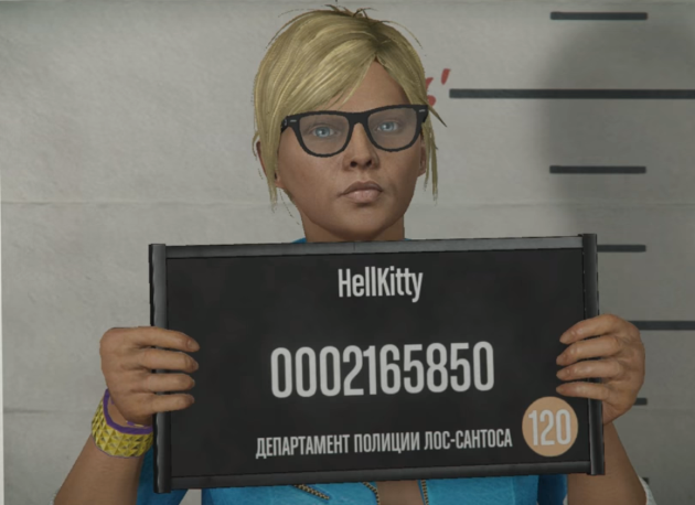 Создание женского персонажа в GTA Online