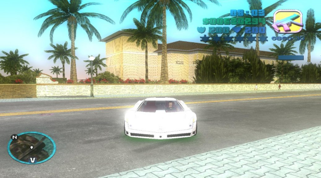Версия 1.2 Modern мода для GTA Vice City добавляет новые текстуры, траву в высоком разрешении и фиксы багов с детализацией