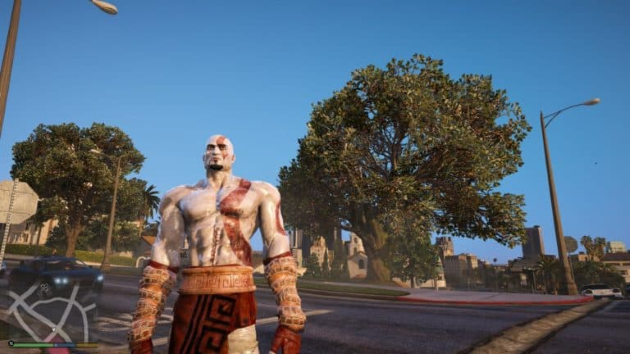 GTA 5 встречает God of War