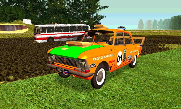 Grand Theft Auto Криминальная Россия и модификация Русская зима