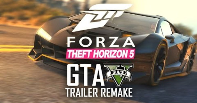 Forza Horizon встречает Grand Theft Auto 5