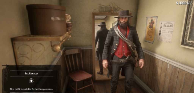 Кастомизация персонажа в Red Dead Redemption 2