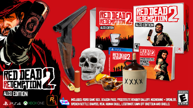 Детали различных изданий в Red Dead Redemption 2