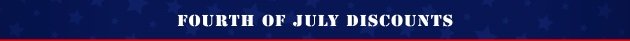 Fourth of july discounts