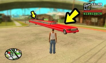 Катаемся на самой длинной машине в GTA San Andreas
