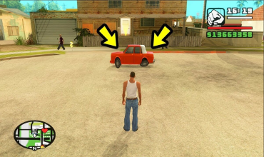 Катаемся на самой короткой машине в GTA San Andreas