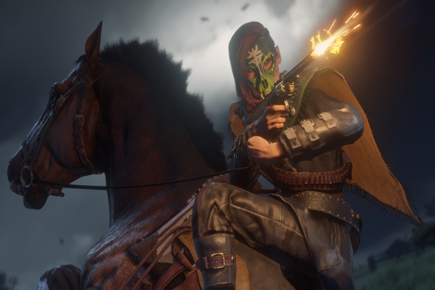 Red Dead Online Маска существа в RDO