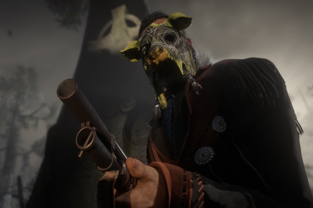 Red Dead Online Маска свиньи в RDO