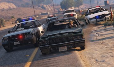 Как выглядят полицейские погони в разных частях GTA