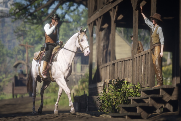 Red Dead Online Новые жесты в RDO