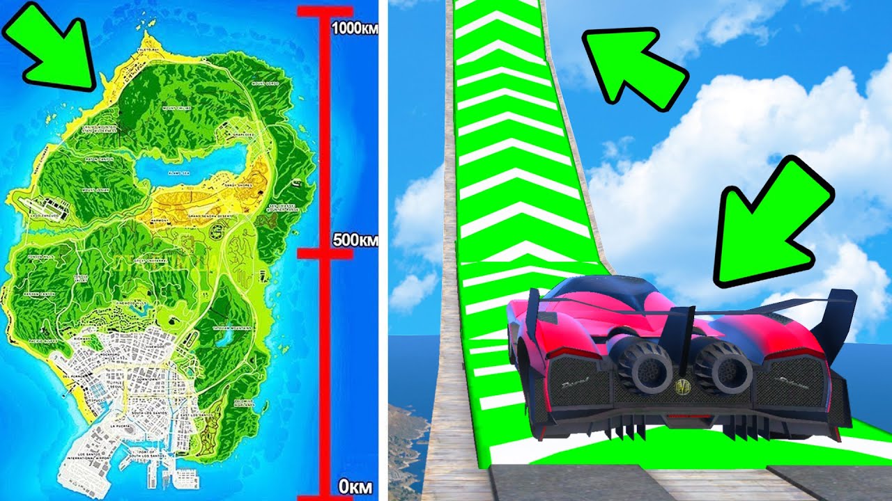 Как на скорости пролететь карту в ГТА 5
