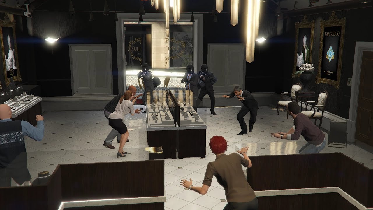 Миссии ограбления в GTA в частях серии