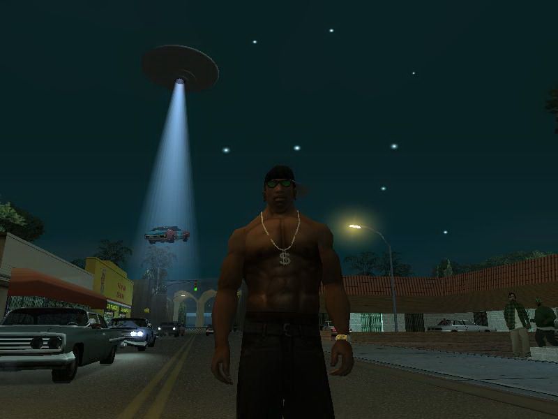 Познакомьтесь с космосом, новая модификация для GTA: San Andreas