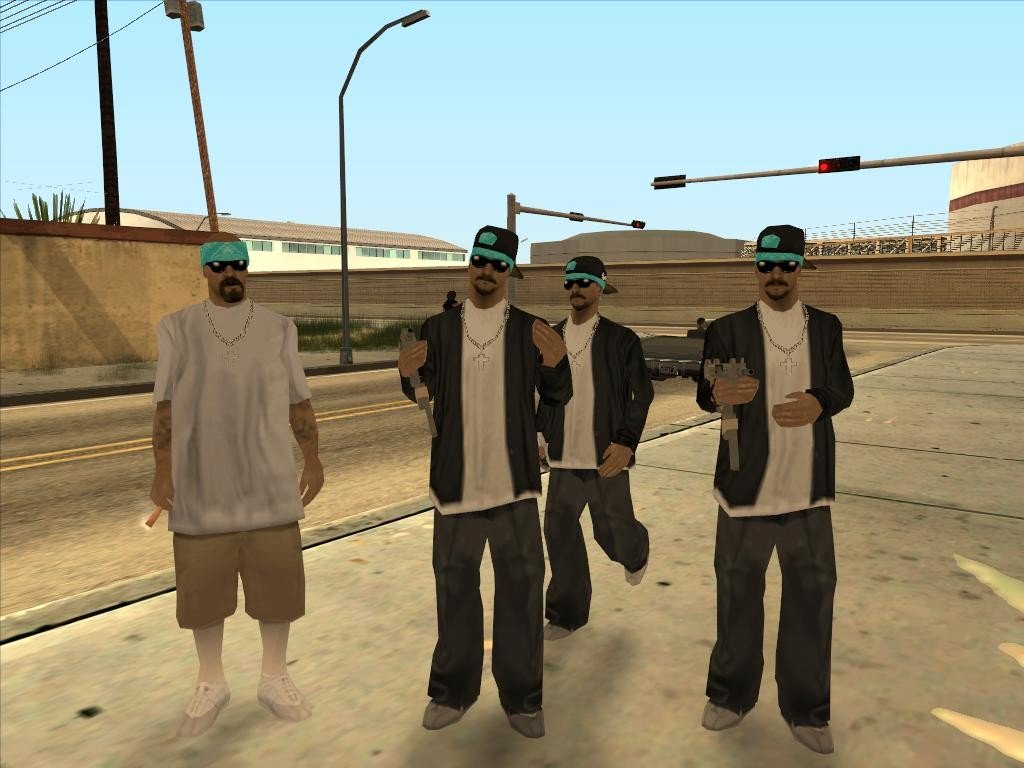 Gta sa gang. Ацтекас ГТА Сан андреас. GTA Сан андреас банды.