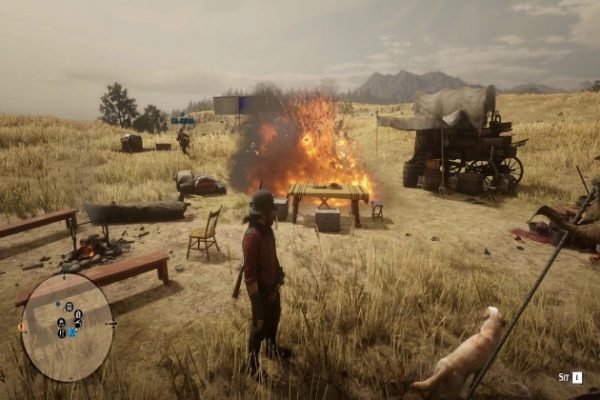 Обыщите ранчо в поисках пропавшей собаки rdr 2