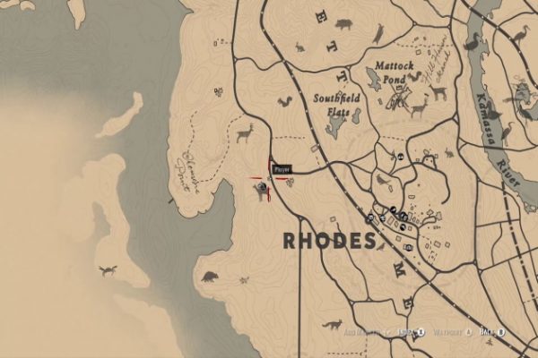 Карта мира RDR 2 со всеми отметками на русском