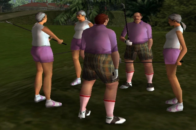 GTA Vice City Stories Гольфисты с Лиф-Линкс