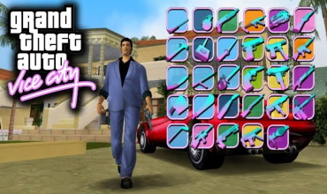 Все виды оружия GTA Vice City