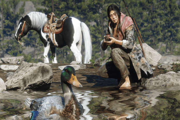 Red Dead Online Улучшенный фотоаппарат