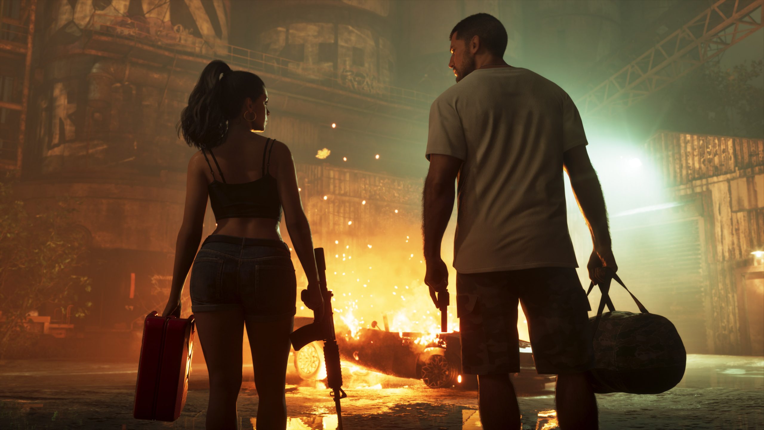 ГТА 6 озвучка — Джейсон и Люсия в Grand Theft Auto VI